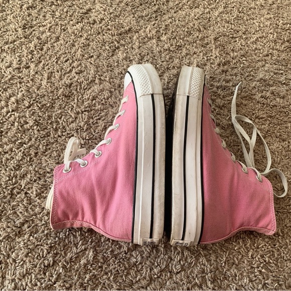 Converse Chuck Taylor All Star High-Top Sneakers Pink - Picture 9 of 16